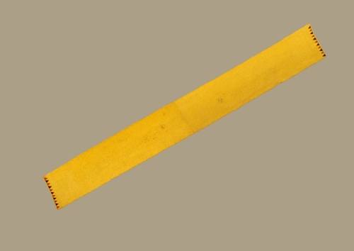 A reconstructed image of the pā‘ū of Nāhi‘ena‘ena, as it would have originally appeared, prior to being cut and refastened into a funeral pall. Image from Bishop Museum Archives, Honolulu, Hawaii. Images are not to be re-used without permission.