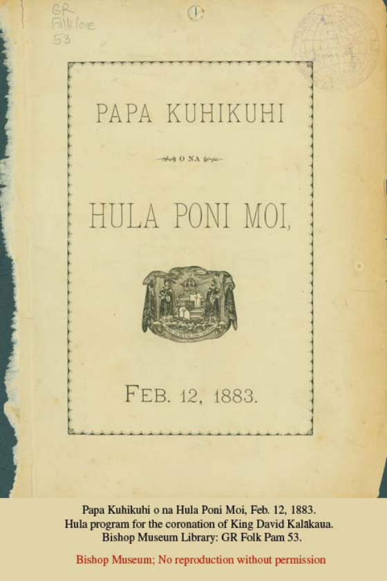 Papa Kuhikuhi o na Hula Poni Moi