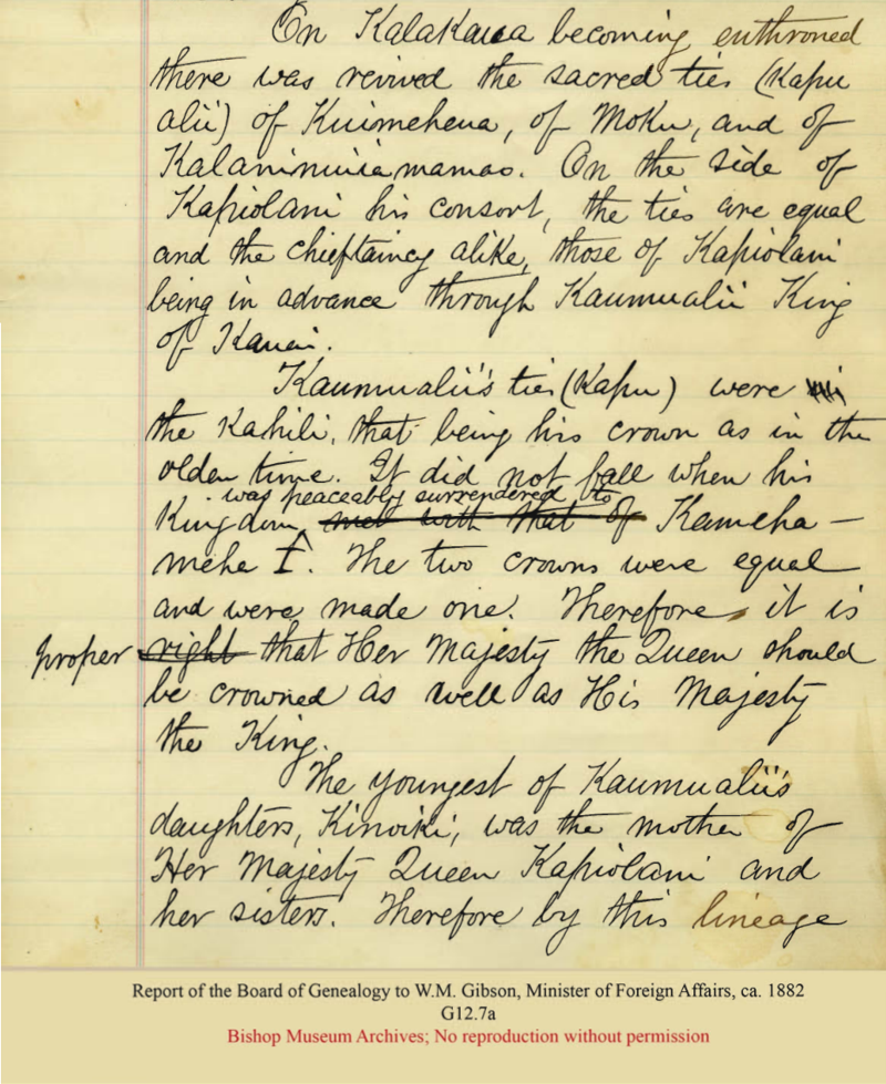 Report of the Board of Genealogy