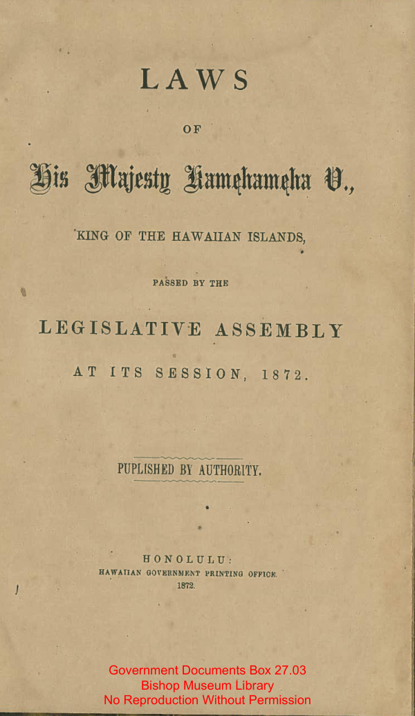An Act to Establish a National Museum