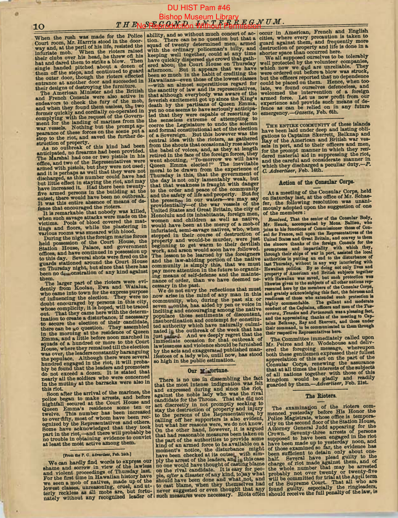 The Second Interregnum, part 2